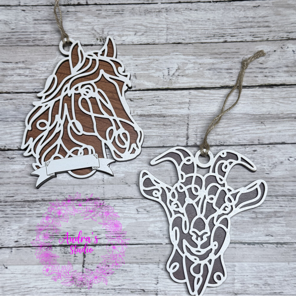 Farm Animal Ornament