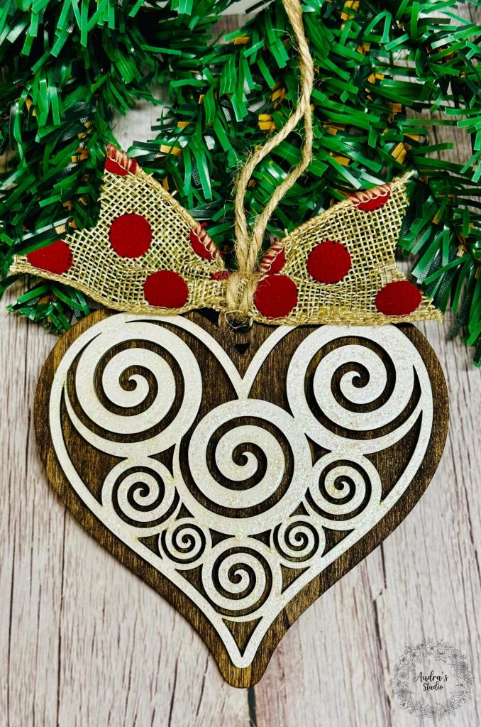 Snowflake Cookie Ornament Set of 5