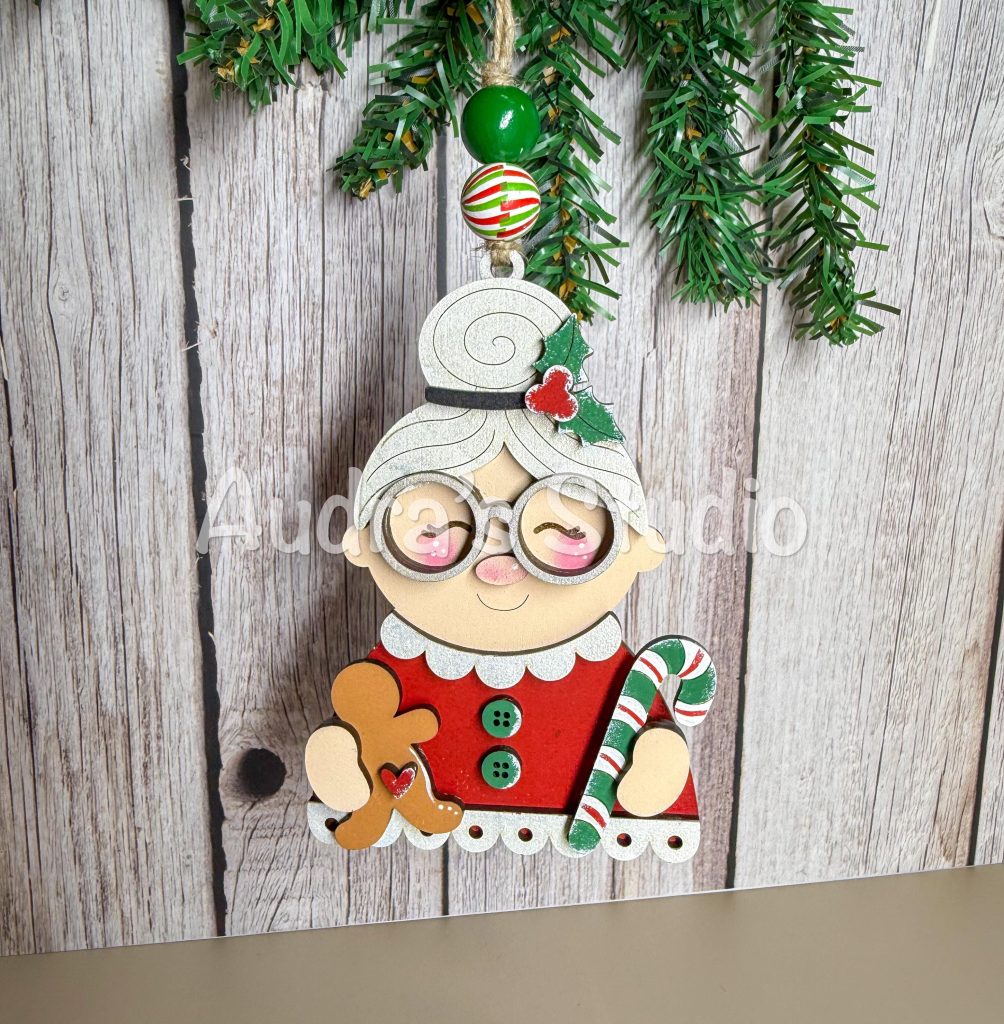 Large Mrs. Claus Ornament