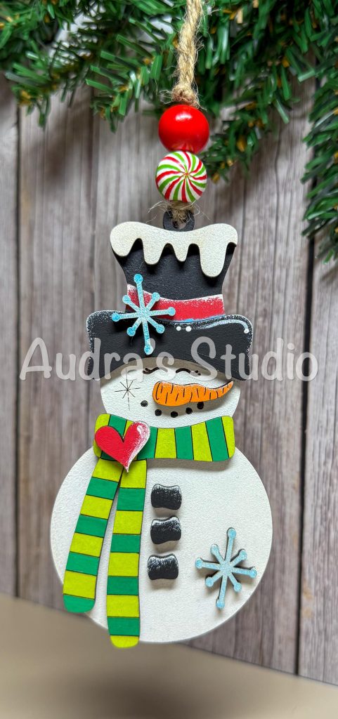Tall Snowman Ornament