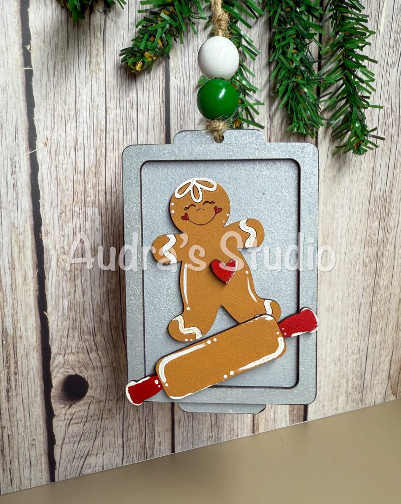 Personalized Gingerbread Man Ornament