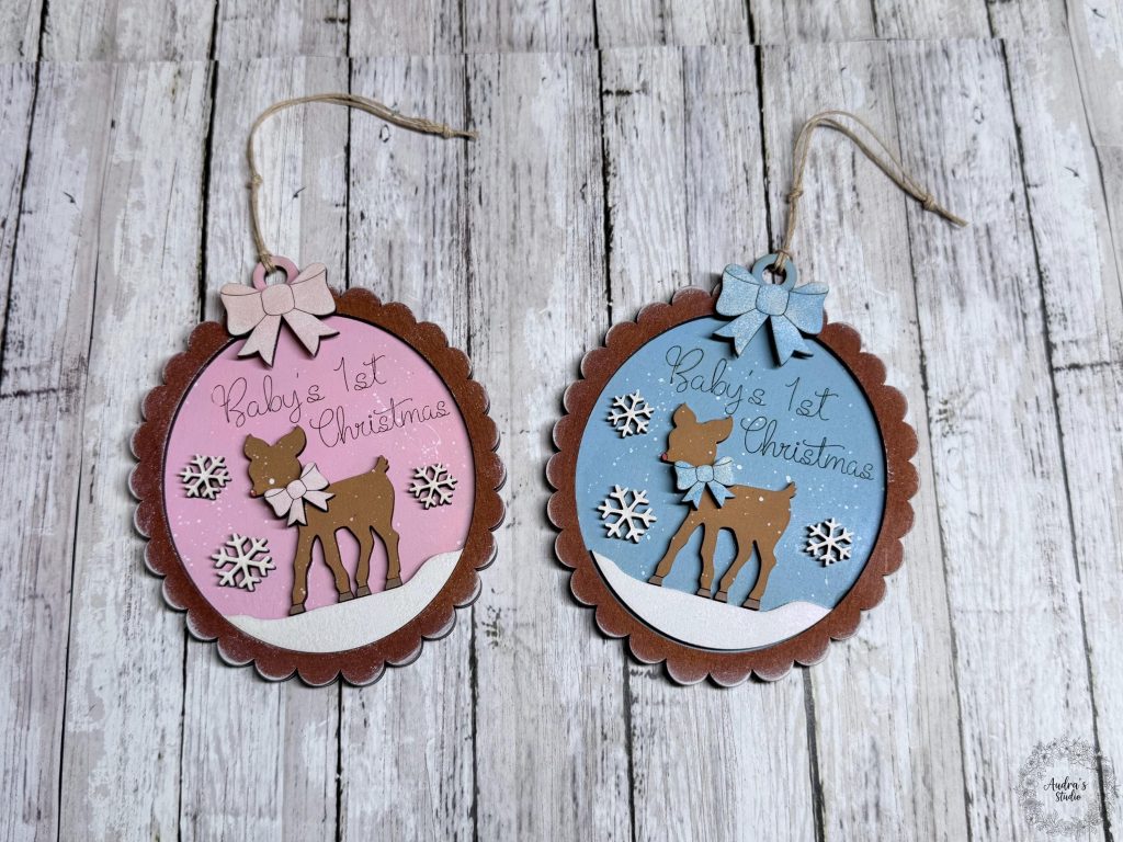 Baby's First Christmas Deer Ornament