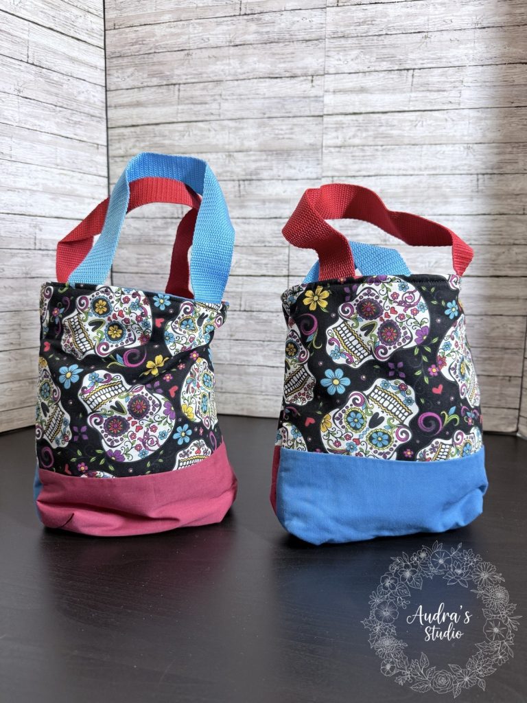 Sugar Skull Mini Tote Bag