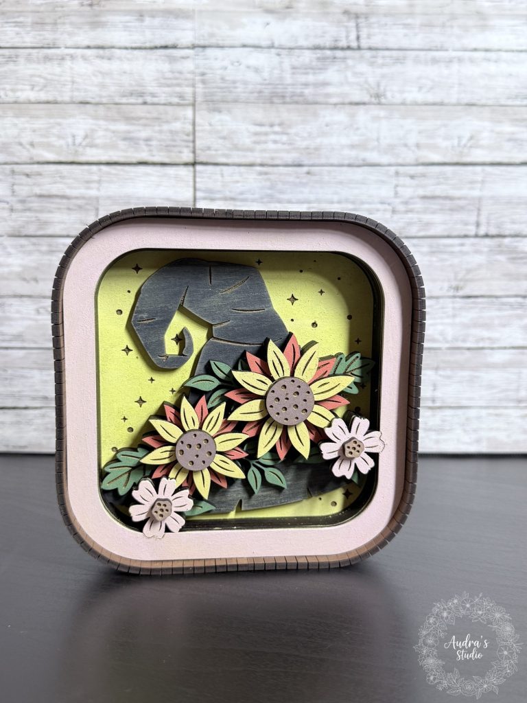 Witch Hat and Sunflowers Shelf Sitter